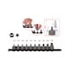 KS TOOLS 3/8 inch TX bit socket set, short, 10-piece T10-T55 - Bit sockets - 2