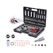 1/4 inch, 1/2 inch CHROMEplus socket wrench set, 94 pieces - CHROMEplus socket wrench (set) - 2