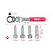 1/2 inch brake caliper special socket wrench set, 5-piece - Socket wrench (set) - 3