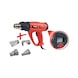 KS TOOLS Hot air gun set, digital, 5 pieces - Hot air gun - 2