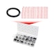 Assortment of O-rings, inner diameter: 3-22 mm, 225 pieces - O-ring - 2