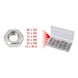 Assortment of STAINLESS STEEL nuts, metric, 300 pieces - Nut (special shape) - 2