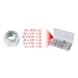 Assortment of nuts, self-locking, UNF, 100 pieces - Nut (special shape) - 2