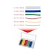 Assortment of heat-shrink tubing, coloured, 100 pieces - Hand tool assortment, hand tool set (other) - 2