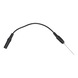 4.0 mm input socket to needle-shaped test probe, black - Multimeter accessories - 2