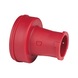 KS TOOLS Adapter D, red - Coolant circuit (automotive, assembly, other) - 2