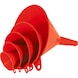 KS TOOLS Funnel set, 5 pieces D:55-150mm - Funnel - 3