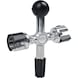 KS TOOLS Battery terminal and clamp cleaning cutter cross - Special tools for trucks - 3