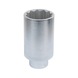 1/2 inch 12-point socket, long, 32 mm - 1/2 inch 12-point socket - 3