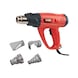 KS TOOLS Hot air gun set, digital, 5 pieces - Hot air gun - 3