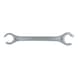 Open double ring spanner, angled, 36x41mm - Open double ring spanner - 3