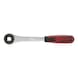 KS TOOLS 1/2 inch reversible ratchet, 270 mm - Changeover switch - 2