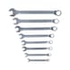 Combination wrench set, 8-piece offset, 8-22 mm - Combination spanner set - 3