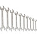 Double open-end wrench set, 10-piece 8-32 mm - Double-ended spanner set - 2