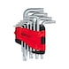 TX angle pin wrench set, short, 10-piece - TX angle pin wrench - 2