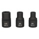 1/2 inch RIBE power socket set, short, 3-piece - Socket tool (other) - 2