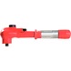 3/8 inch torque wrench with protective insulation, 5-50 Nm - VDE torque wrench - 3