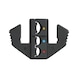 Pair of crimping dies for insulated cable lugs, D: 0.5 - 6 mm - Crimping tool insert - 3