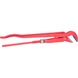 Angle pipe wrench, 45 degree angle, 2 inch - Angle pipe wrench - 3