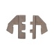 Crimping insert for DEUTSCH DTP, D: 2.5/4.0 mm&sup2; - Crimping tool insert - 2
