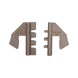 Crimping die for DT, D: 0.5/0.8/1.0 mm&sup2; - Crimping tool insert - 2