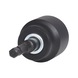 KS TOOLS 1/2 inch tap extension cutter, 1/4 inch hexagonal mount - General plumbing installation - 3