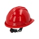 Safety helmet, removable headband, red - Safety helmet with removable headband - 3