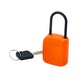 KS TOOLS Lockout padlock, orange, composite material, 38 mm - Padlocks - 2