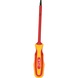 KS TOOLS Hexagon socket screwdriver with protective insulation, 4 mm - Hexagon socket screwdriver with protective insulation - 3
