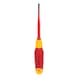 VDE slotted screwdriver, 4 mm - VDE flat-blade screwdriver - 3