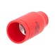 KS TOOLS 3/8 inch insulated socket, 8 mm 117.5208 - 3/8 inch insulated socket - 3