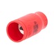 KS TOOLS 3/8 inch insulated socket, 10 mm 117.5210 - 3/8 inch insulated socket - 3