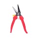 Universal workshop shears, angled, 185 mm - Universal shears - 3