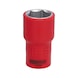 1/2 inch insulated socket, 21 mm 118.1221 - 1/2 inch insulated socket - 3
