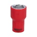 1/2 inch insulated socket, 22 mm 118.1222 - 1/2 inch insulated socket - 3