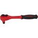 1/2 inch insulated reversible ratchet, 32 teeth - KS TOOLS Ratchet (stepped spanner) - 3