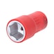 KS TOOLS 3/8 Zoll Isolierte Stecknuss, 17mm 118.3842 - 3/8 Zoll Isolierte Stecknuss - 3