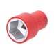 3/8 inch insulated socket, 20 mm - 3/8 inch insulated socket - 3