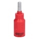 3/8 inch insulated bit socket hexagon socket, 6 mm, 60 mm long - 3/8 inch insulated bit socket hexagon socket - 3