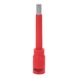 3/8 inch insulated bit socket hexagon socket, 8 mm, 122 mm long - 3/8 inch insulated bit socket hexagon socket - 3