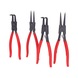KS TOOLS Fuse pliers set, 40–100 mm, 4 pieces - Pliers set - 3