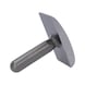 Bodywork anvil pulling tool, 130 mm - Hammer, dent removal tool (parts) - 2