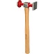 Standard bodywork hammer, large round/square/curved, 325 mm - Dent hammer - 2