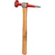 Bodywork flat-point hammer, straight head, 325 mm - Hammer, dent removal tool (parts) - 2