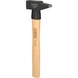 Fitter's hammer, hickory handle, French shape, 300 g - Sledgehammer - 3