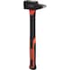 Cobblers' hammer, fibreglass handle, French shape, 800 g - Sledgehammer - 3