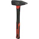Locksmith's hammer with fibreglass handle, 1500 g - Sledgehammer - 3