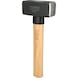 Mallet with hickory handle, 2000 g - Mallet - 3