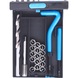 Stainless steel thread repair kit M10x1.25x13.8 mm, 19 pieces - Thread tool - 3