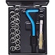 Stainless steel thread repair kit M14x1.25 mm, 17 pieces - Thread tool - 3